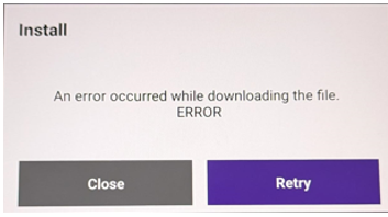Download Error Image